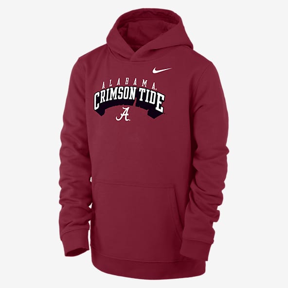 Alabama Crimson Tide Hoodies Pullovers. Nike